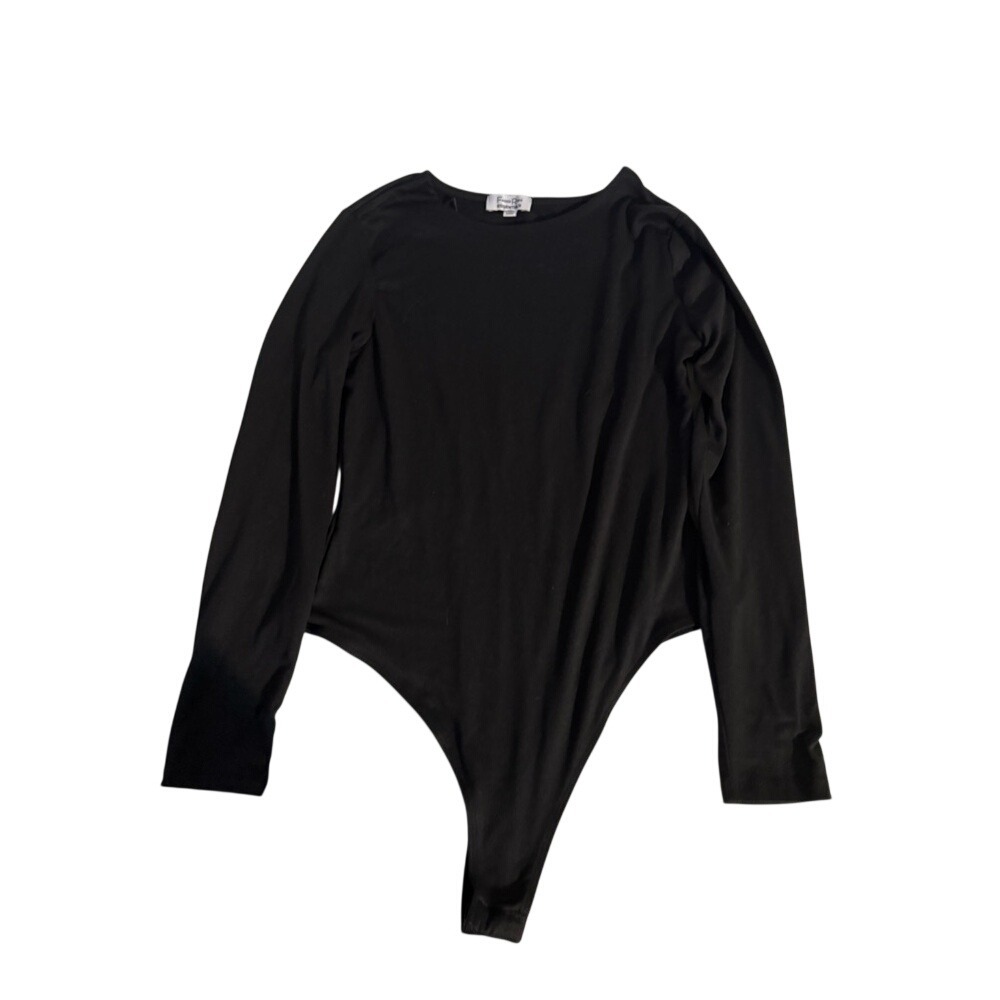 Black Long Sleeve Bodysuit - Picture 2 of 9